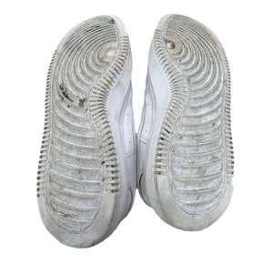 Nike Court Vision Alta Platform Sneakers Triple White Leather Women's Size 9.5 thumbnail 7