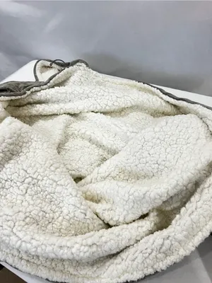 The Comfy Original Oversized Microfiber & Sherpa Wearable Blanket Gray One Size thumbnail 8