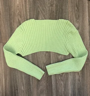 Cropped Knit Long Sleeve thumbnail 2