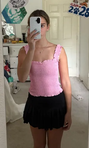 Mango Pink top thumbnail 1