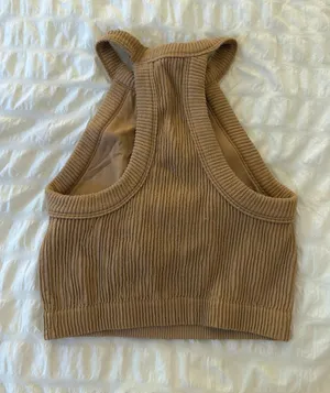 Aerie Top Cropped Ribbed Tank thumbnail 1