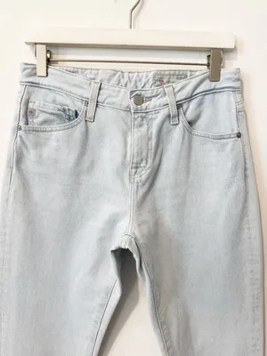 Adriano Goldschmied Ex Boyfriend Jeans Size 25 Slouchy Slim Denim Light Wash thumbnail 4