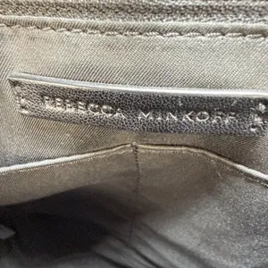 Rebecca Minkoff Black Pebble Leather Darren Tote Bag Large Shoulder Purse Lined thumbnail 10