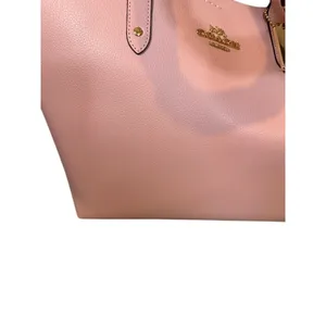 Coach Blush Pink Blossom Leather LTH Town Tote Bag Women NWT thumbnail 10