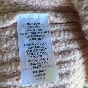 CASLON Women’s Oversized Pink Pullover Cowl Neck Sweater Size XL thumbnail 4