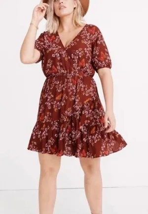 Madewell NWOT Floral dress thumbnail 1