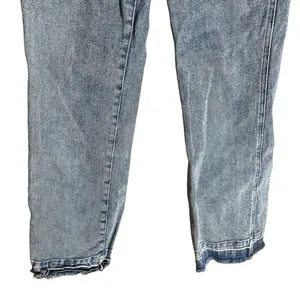 Faherty Blue Denim High Rise Straight leg Jeans‎ Size 26 thumbnail 3