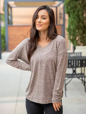 NWT Lightweight Sweater Neutral Everyday Knit Pullover Size Large Tan thumbnail 2