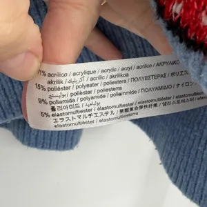 Zara Mushroom Toadstool Sweater S Blue Red Cropped Fairycore Cottagecore thumbnail 4