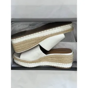 Style & Co Hayes Wedge Sandals Women's 9 jute rope cushioned comfort slip on thumbnail 10