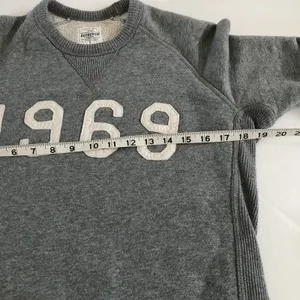 GAP 1969 Retro Spellout 80s‎ Pullover Sweatshirt Crewneck Logo Size Small thumbnail 7