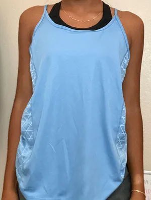 Nike Blue Tank Top thumbnail 1