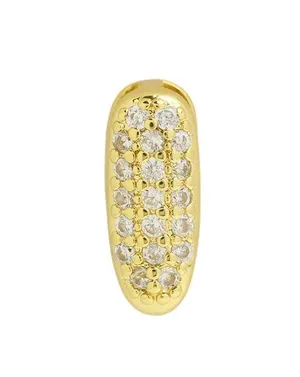 Balloon Zircon Letter I Initial Necklace Gold thumbnail 3