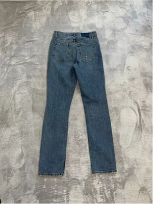 Women's Abercrombie & Fitch Blue 90s Straight Leg Jeans Size 26 thumbnail 8