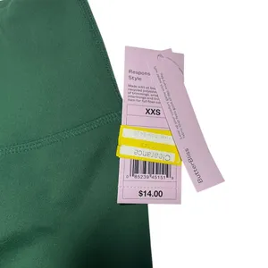 Wild Fable ButterBliss XXS Green High-Waist Bike Shorts‎ thumbnail 2