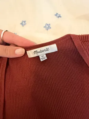 Madewell Long Sleeve Top thumbnail 3