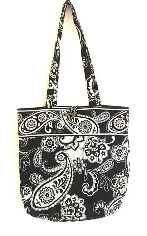 Vera Bradley large paisley shoulder tote‎ thumbnail 1