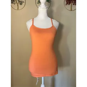 Orange Power Y Athletic Tank Top Size 4 thumbnail 2