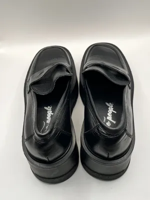 Free People Women's Nico Platform Loafers - Black size 36 US 6 NWOB thumbnail 8