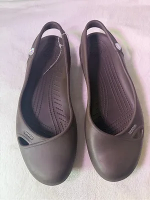 CROCS Women’s Dark Brown Slingback Ballet Flats thumbnail 7