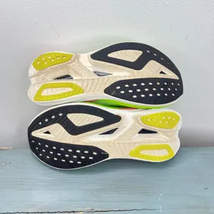 Hoka Mach X 3 Womens Running Shoes Lime Green White Pink 1168721 WNL US 8B thumbnail 8