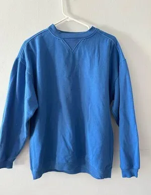 Vintage Jenny Buchanan Sweatshirt Women's Medium Blue Pullover Crewneck thumbnail 1