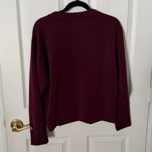 Supersoft a new day Crewneck Sweater in Deep Burgundy small thumbnail 3