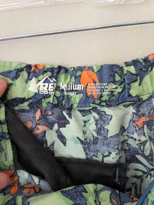 REI Womens Sz M Co-op Sahara Hiking shorts functional pockets elastic waist thumbnail 4