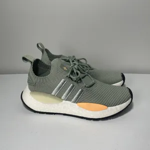 Adidas Women's Athletic Shoes NMD_W1 'Silver Green Acid Orange' 2023 Size 9 thumbnail 2
