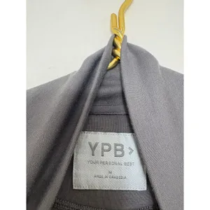 Abercrombie & Fitch YPB neoKNIT Cinched Full-Zip Hoodie Medium Grey Athletic thumbnail 6