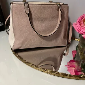 Kate Spade Cream Satchel with Elegant Design thumbnail 6