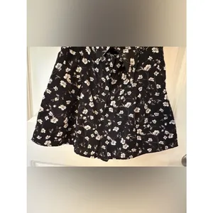 Vestique Black White Romper Women's Sz Small thumbnail 4