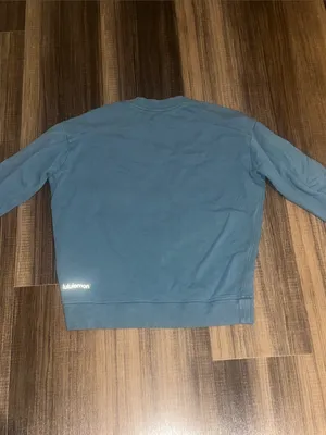 Lululemon Teal/Blue Long-Sleeve Crewneck Sweater thumbnail 7