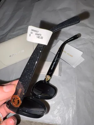Michael Kors Black Gradient Oversized Sunglasses thumbnail 3