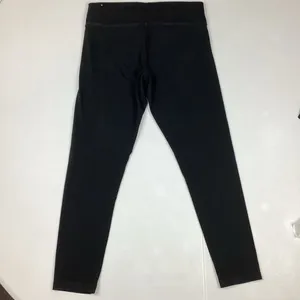 PINK - Victoria's Secret Black Classic Cotton Leggings Dog Logo Size Large thumbnail 2