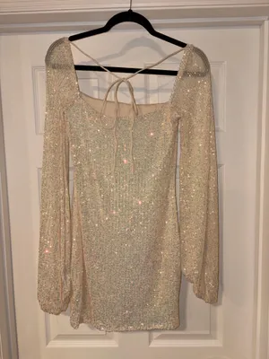 Lucy in the Sky Sequin Dress thumbnail 2