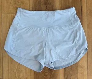 Speed Up Lululemon Mid-Rise Shorts Lined 4" thumbnail 1