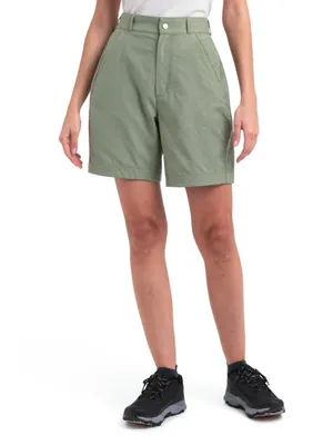 Icebreaker Hike Shorts Women’s 28 Lichen Green Merino Wool Cotton Outdoor NEW thumbnail 10