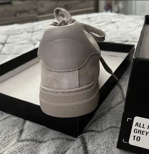 Steve Madden x Winnie Harlow All Now Grey Suede Sneakers thumbnail 6