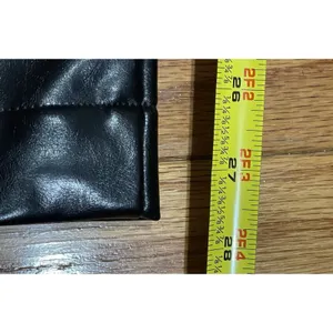 ZARA Bloggers Fave Black Faux Leather Pants Zipper Detail/Detachable Waist-Small thumbnail 14