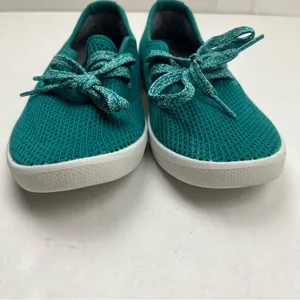 Allbirds Tree Skippers Women's Size‎ 5 Teal Green Boat Tennis Shoes Sneakers thumbnail 10