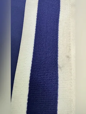 Marika Royal Blue Circle Skirt with White Waistband thumbnail 6
