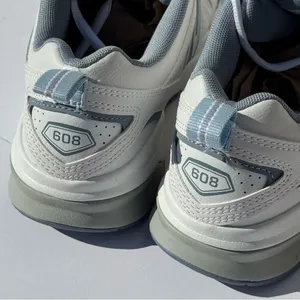 New Balance 608 V5 White Gray Walking Training Shoes Women’s Size 6.5 thumbnail 6
