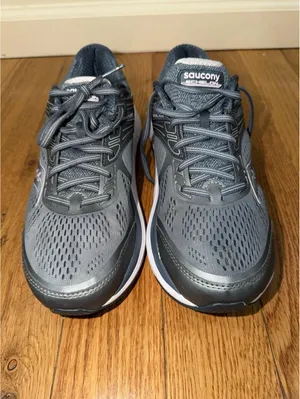 Size US 11 Women’s Saucony Echelon EVERUN 7 Running Sneakers Gray Slate Pink thumbnail 12