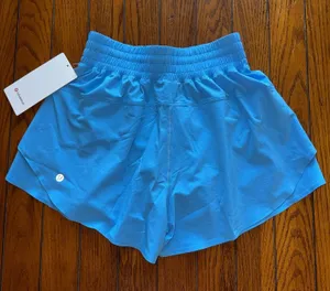 Lululemon Shake It Out Short High Rise 2.5” Ocean Wave Size XS/Size 4 NWT thumbnail 1