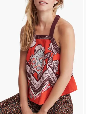 FREE PEOPLE Cool Cabana Embroidered Top thumbnail 2