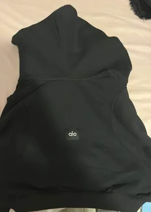 Alo cropped hoodie thumbnail 2