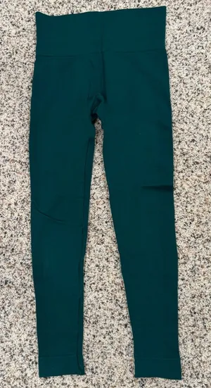 Set Active Emerald Green Leggings thumbnail 1