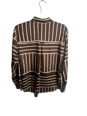 Rails Elias Shirt Brown Line Art M thumbnail 3