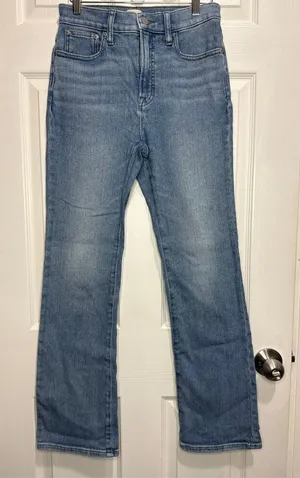 J Crew curvy full length demi boot jeans 28 Blue thumbnail 1